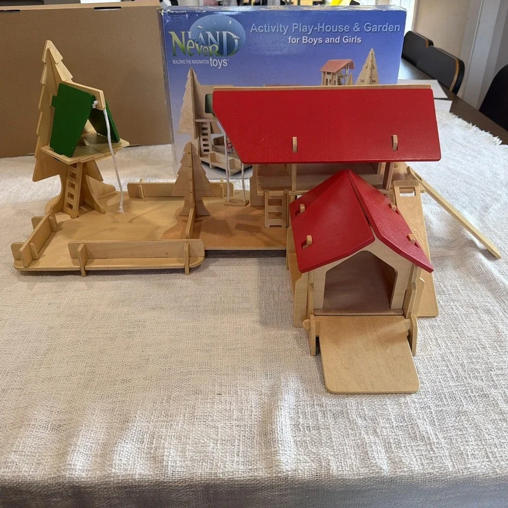 Rare Neverland Toys Building The Imagination Toys Activity Playhouse And Garden